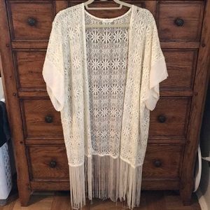 Fringe Beach Coverup 🏖